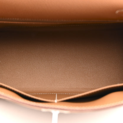 Hermes Togo Kelly Retourne 28 Gold 5 of 12