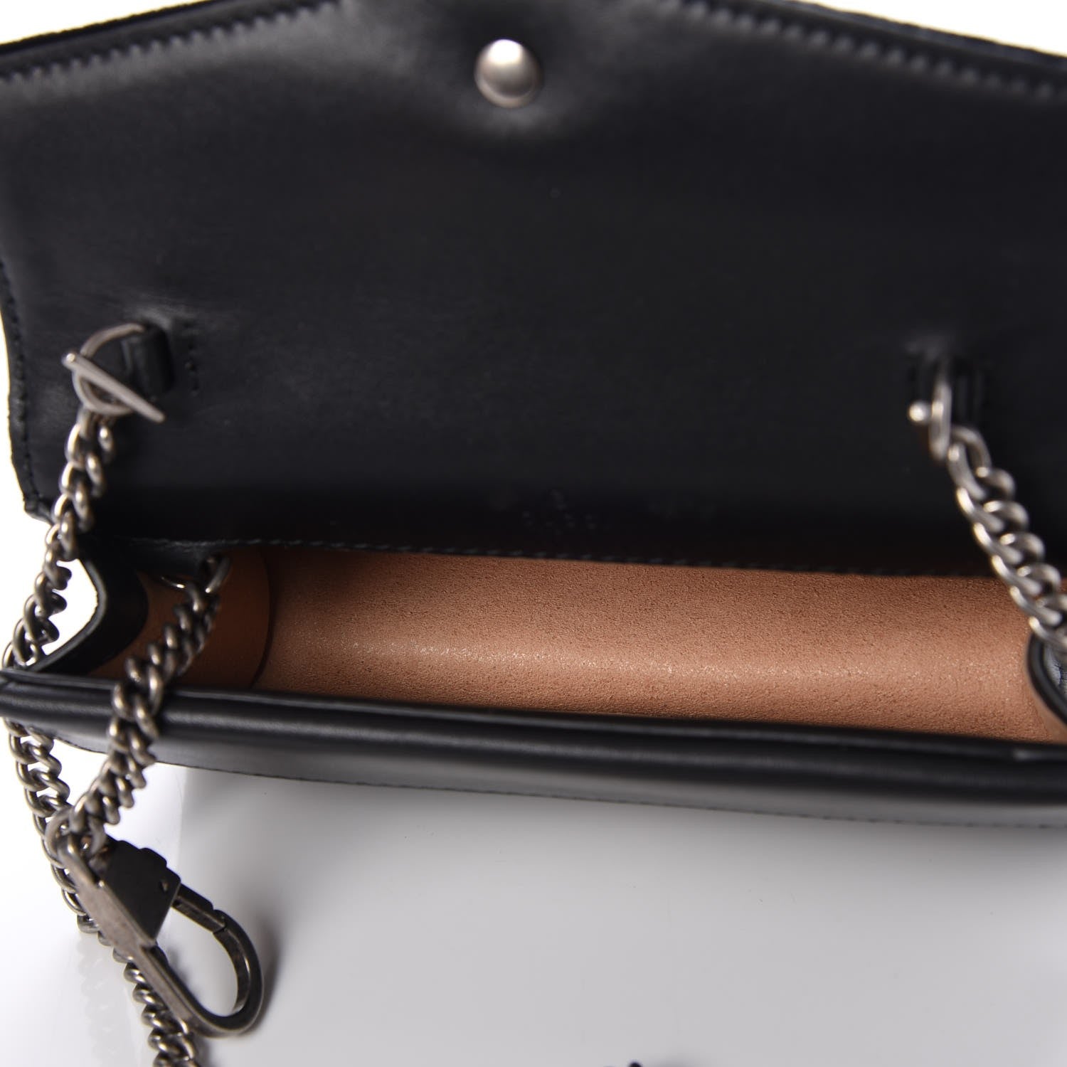 Gucci Velvet Super Mini Dionysus Shoulder Bag Black 5 of 7