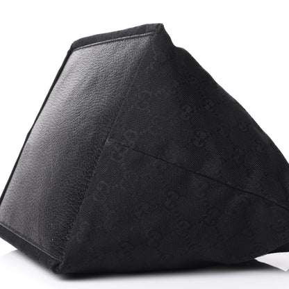 Gucci GG Monogram Small Web Handle Bucket Tote Black 10 of 10