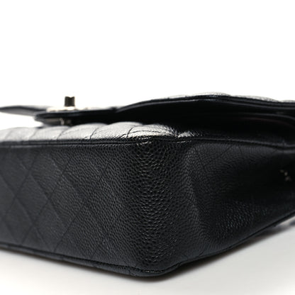Chanel Caviar Quilted Medium Double Flap Black 10 of 10