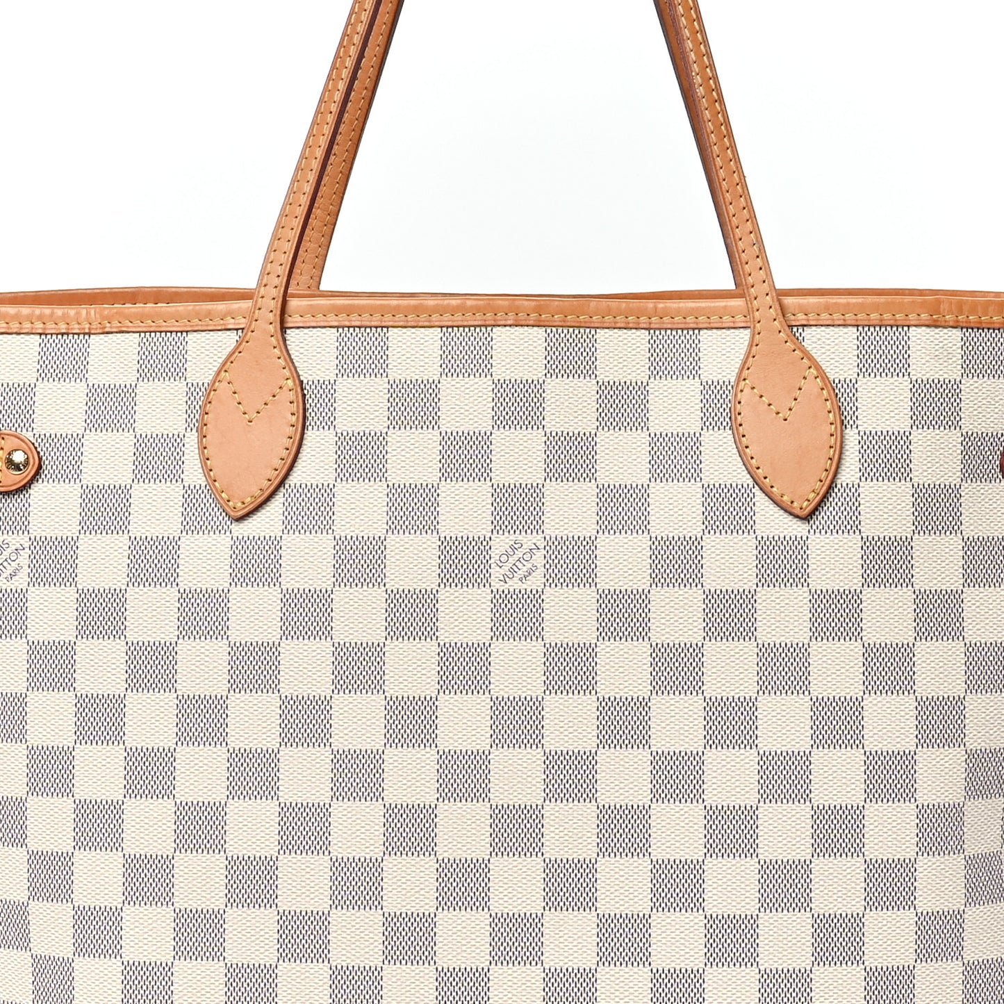 Damier Azur Neo Neverfull MM Rose Ballerine
