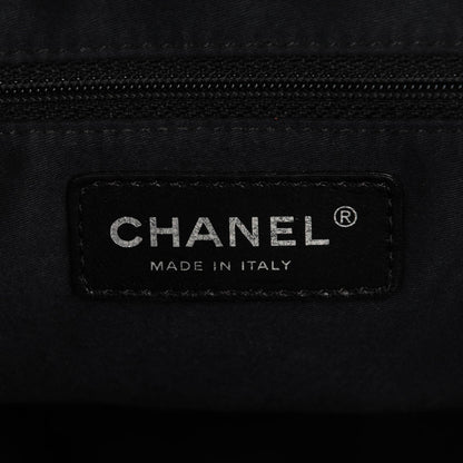 Chanel Soft Caviar Quilted Large Cells Tote Black 6 of 7