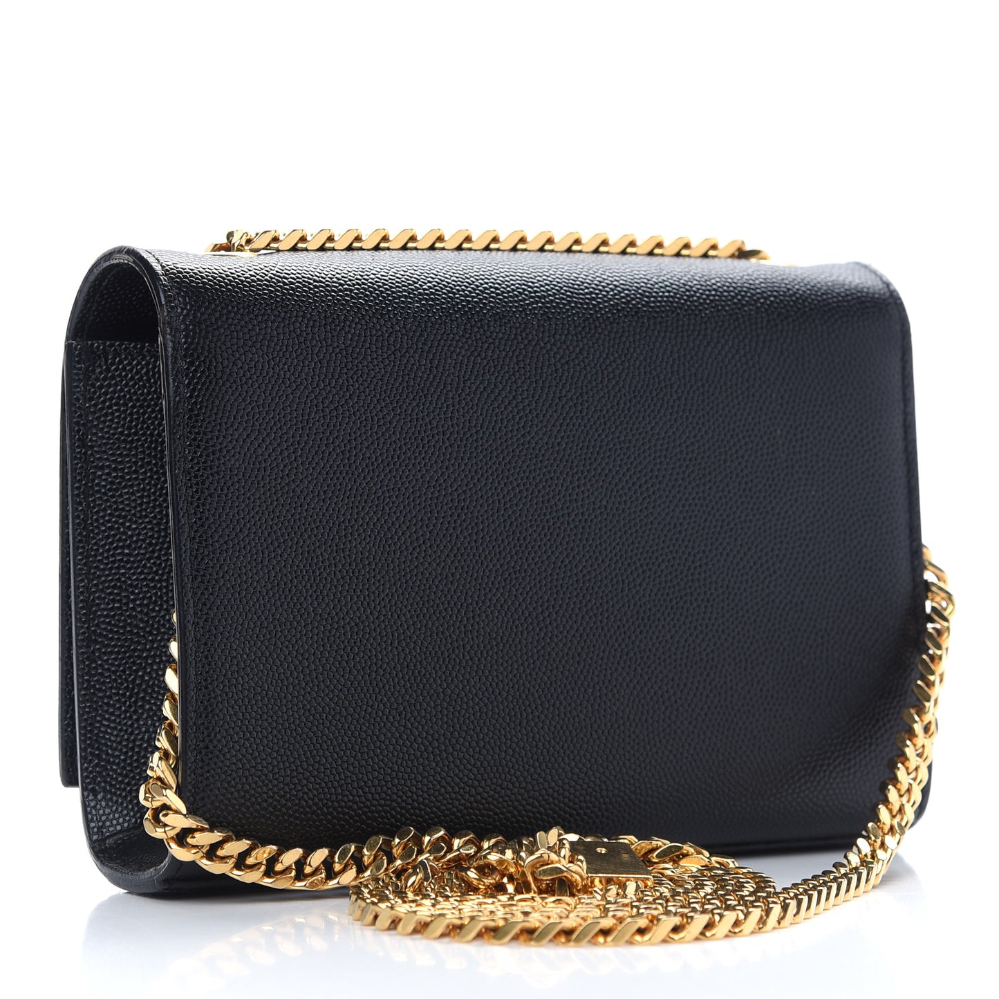 Grain De Poudre Small Monogram Kate Satchel Black