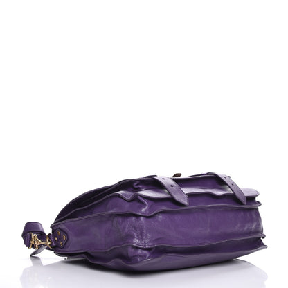 Proenza Schouler Lambskin Large PS1 Satchel Violet 5 of 8