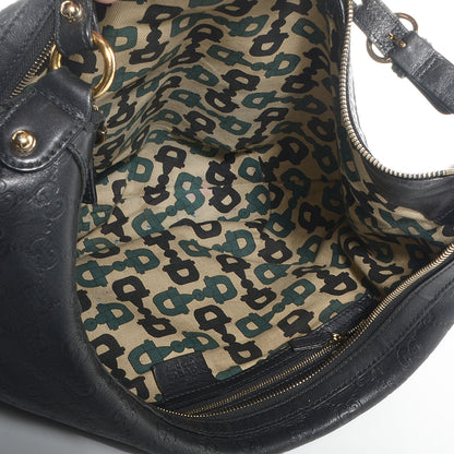 Gucci Guccissima Biba Hobo Black 5 of 7