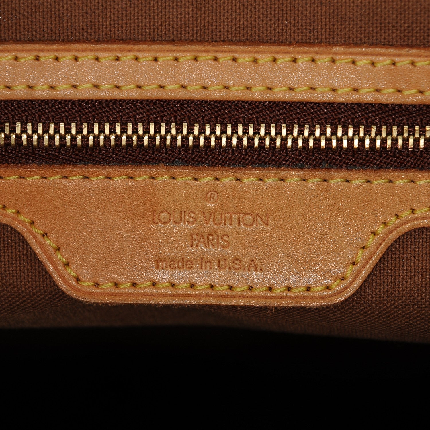 Louis Vuitton Monogram Cabas Mezzo 6 of 6