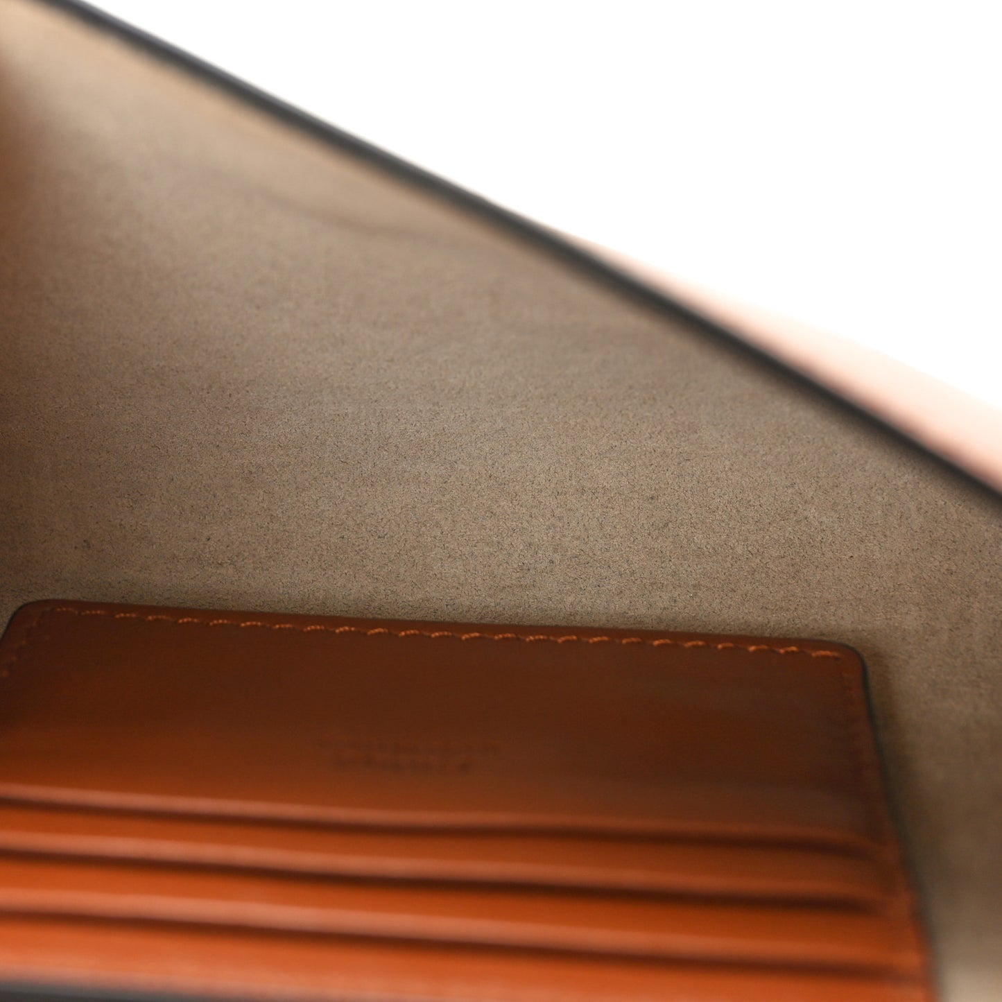 Suede Calfskin Mini Faye Shoulder Bag Tobacco