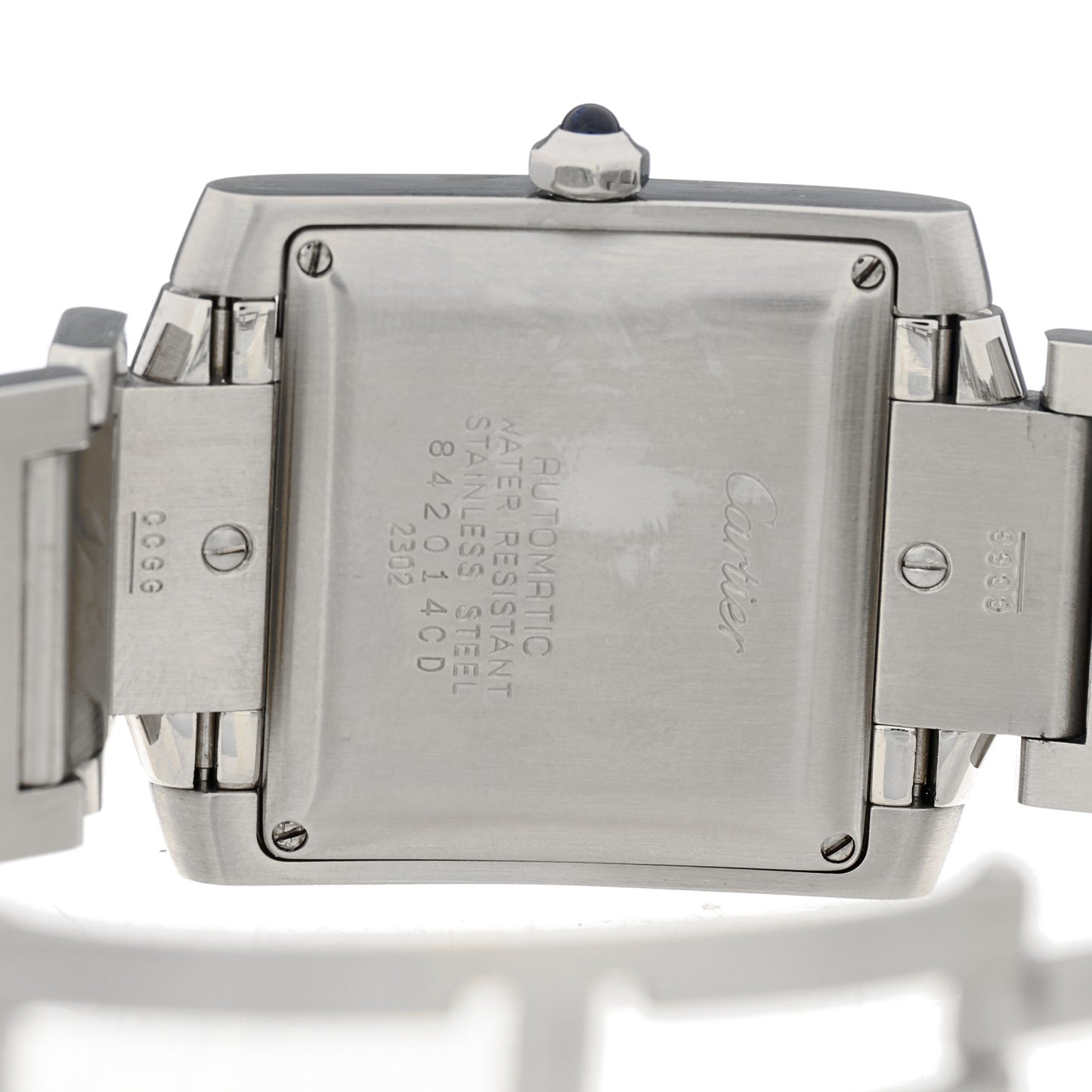 Stainless Steel 28mm Tank Francaise Automatic Watch