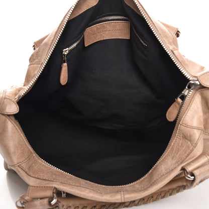 Balenciaga Agneau Giant 21 Silver Hardware Work Seigle 5 of 14