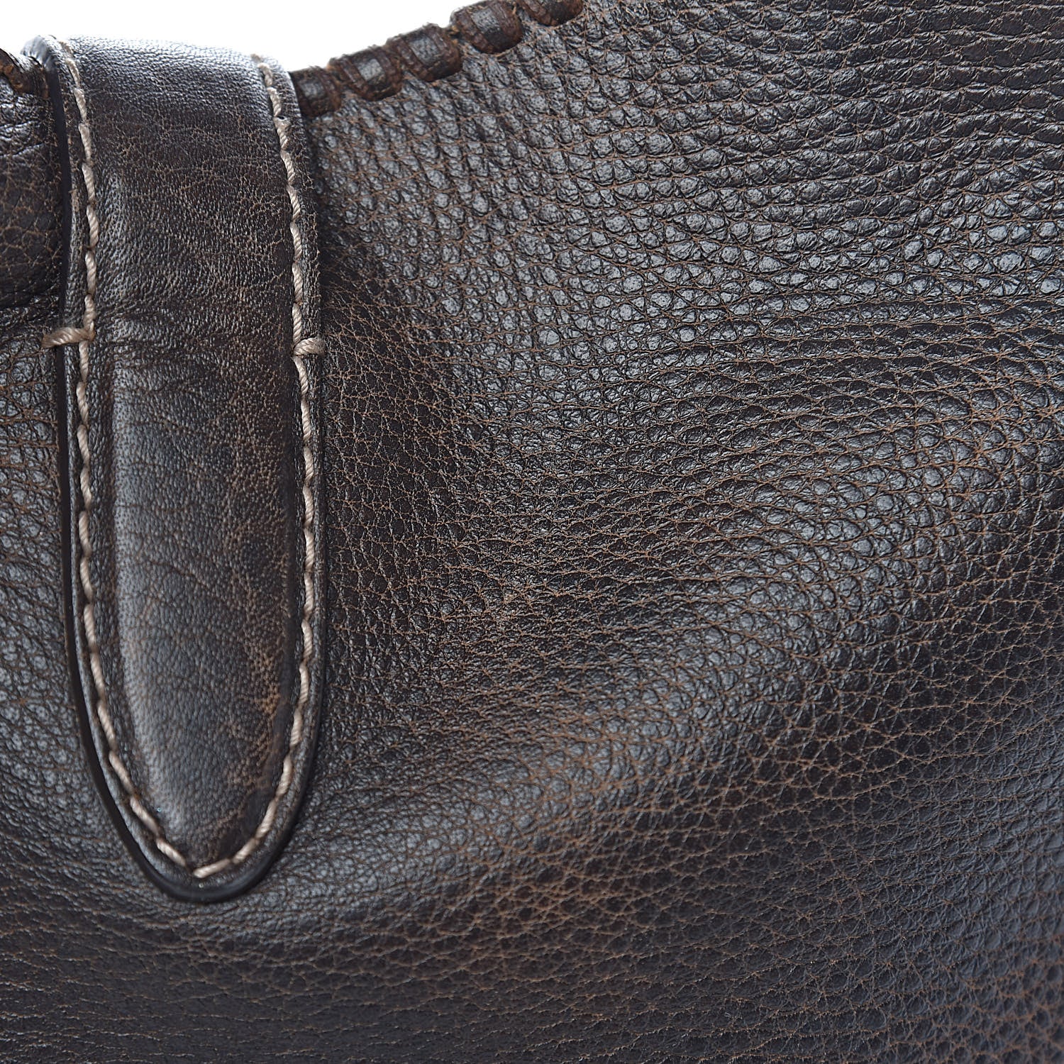 Gucci Calfskin Large New Jackie Shoulder Bag Dark Brown 13 of 19