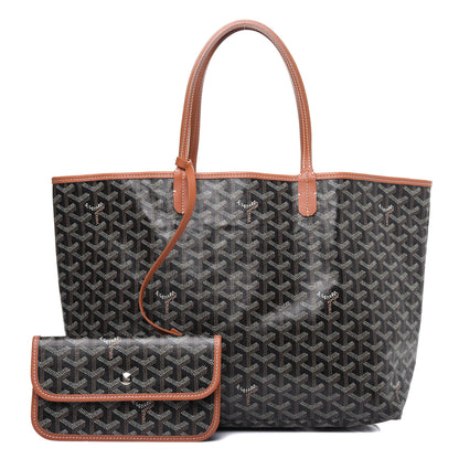 Goyard Goyardine Saint Louis PM Black Gold 1 of 9