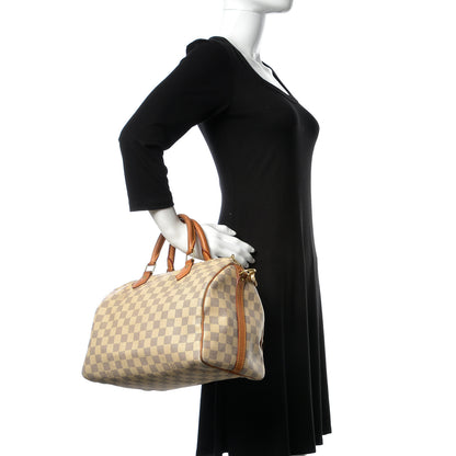 Louis Vuitton Damier Azur Speedy Bandouliere 30 2 of 27