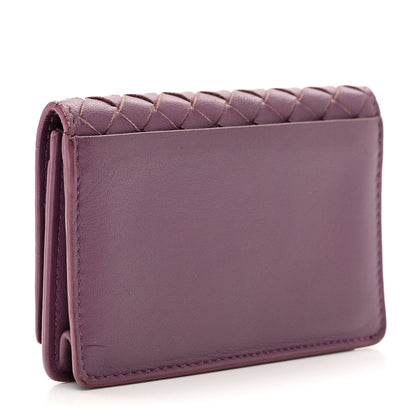 Bottega Veneta Nappa Intrecciato Card Holder Byzantine 3 of 9