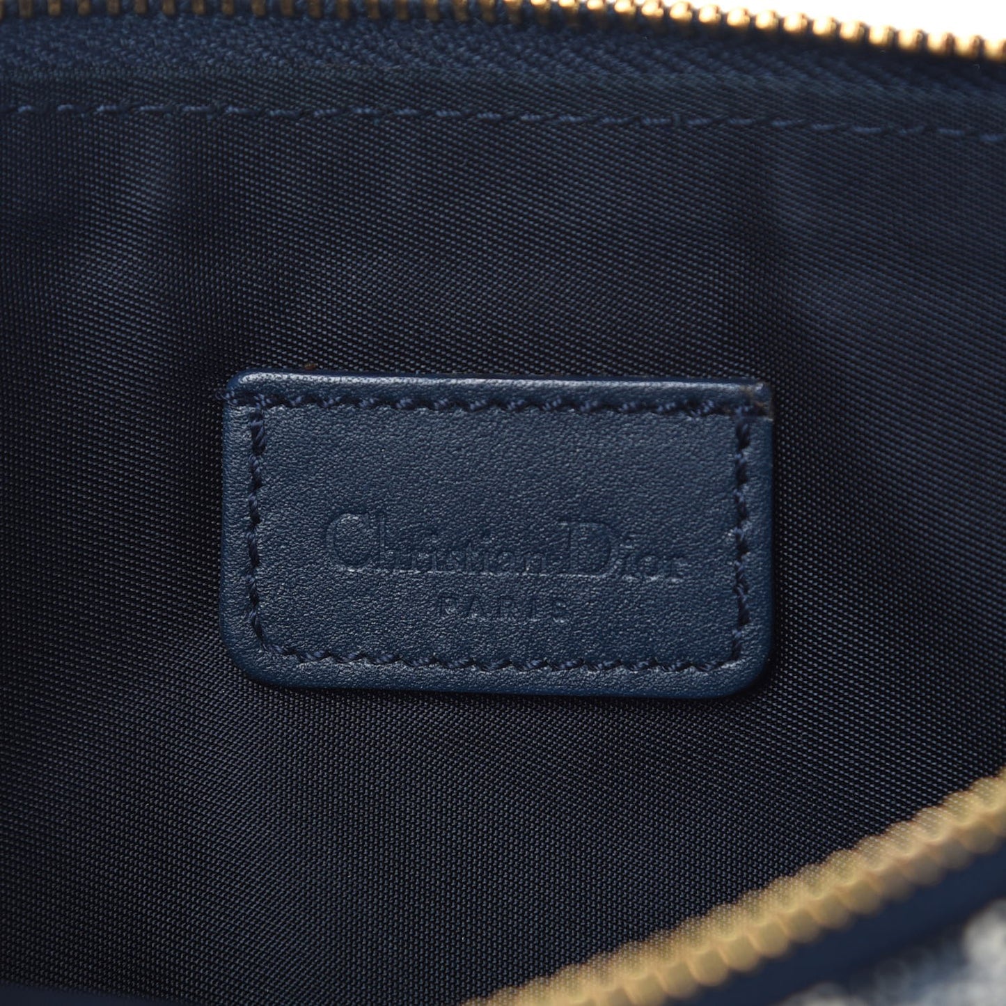 Monogram Mini Saddle Pochette Navy