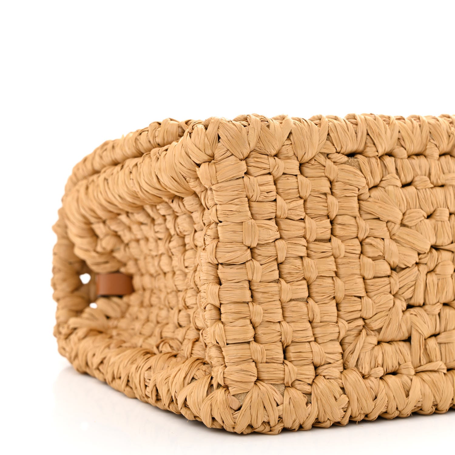 Salvatore Ferragamo Raffia Miss Vara Bow Chain Bag Natural 10 of 11