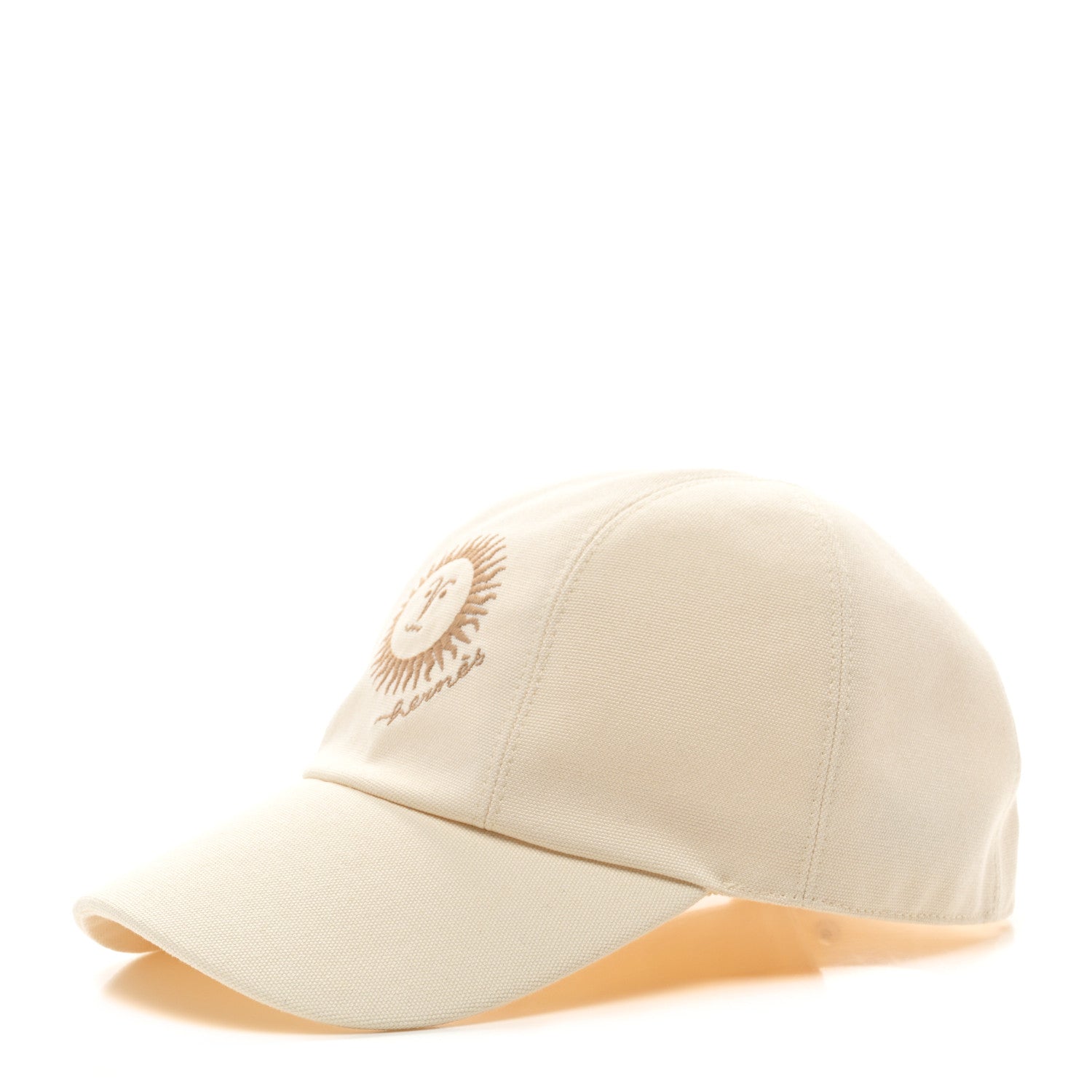 Hermes Cotton Davis Sunshine Hat 56 Ecru 1 of 8