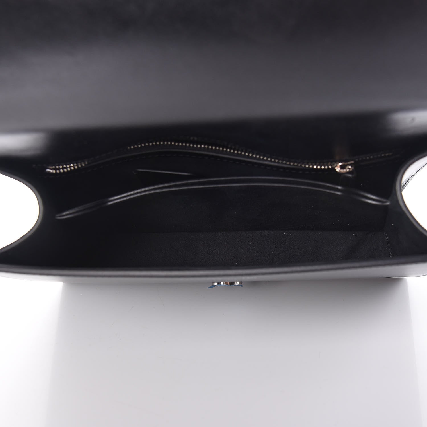 Alexander McQueen Calfskin Knuckle Shoulder Bag Black 7 of 23