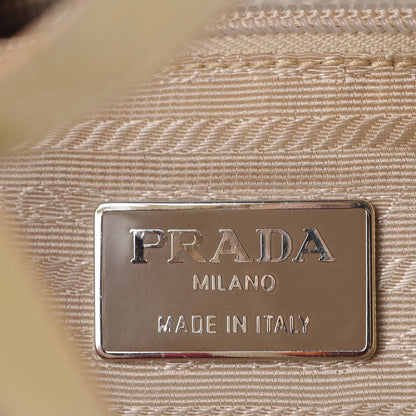Prada Spazzolato Tote Beige 6 of 9