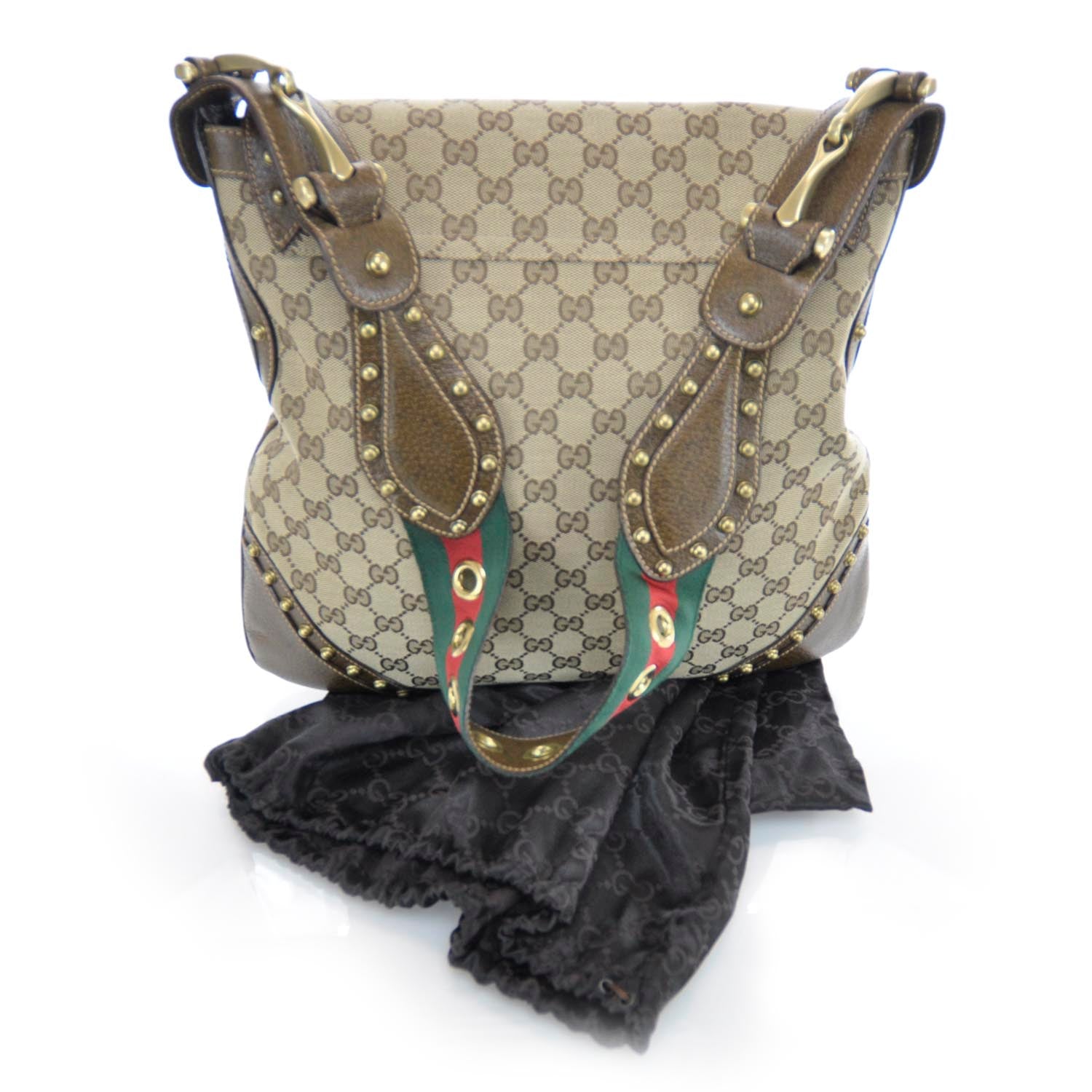 Gucci Monogram Pelham Large Shoulder Bag 3 of 10