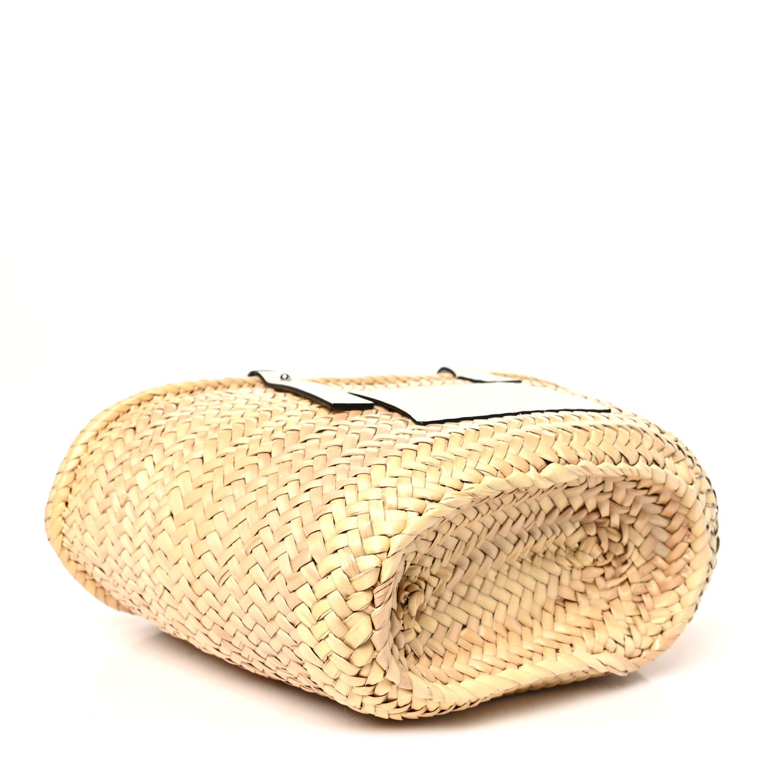 Loewe Raffia Basket Tote Bag Natural White 4 of 8