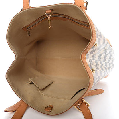 Louis Vuitton Damier Azur Hampstead MM 5 of 14
