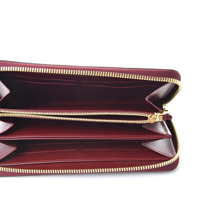 Louis Vuitton Vernis Zippy Wallet Griotte 5 of 8