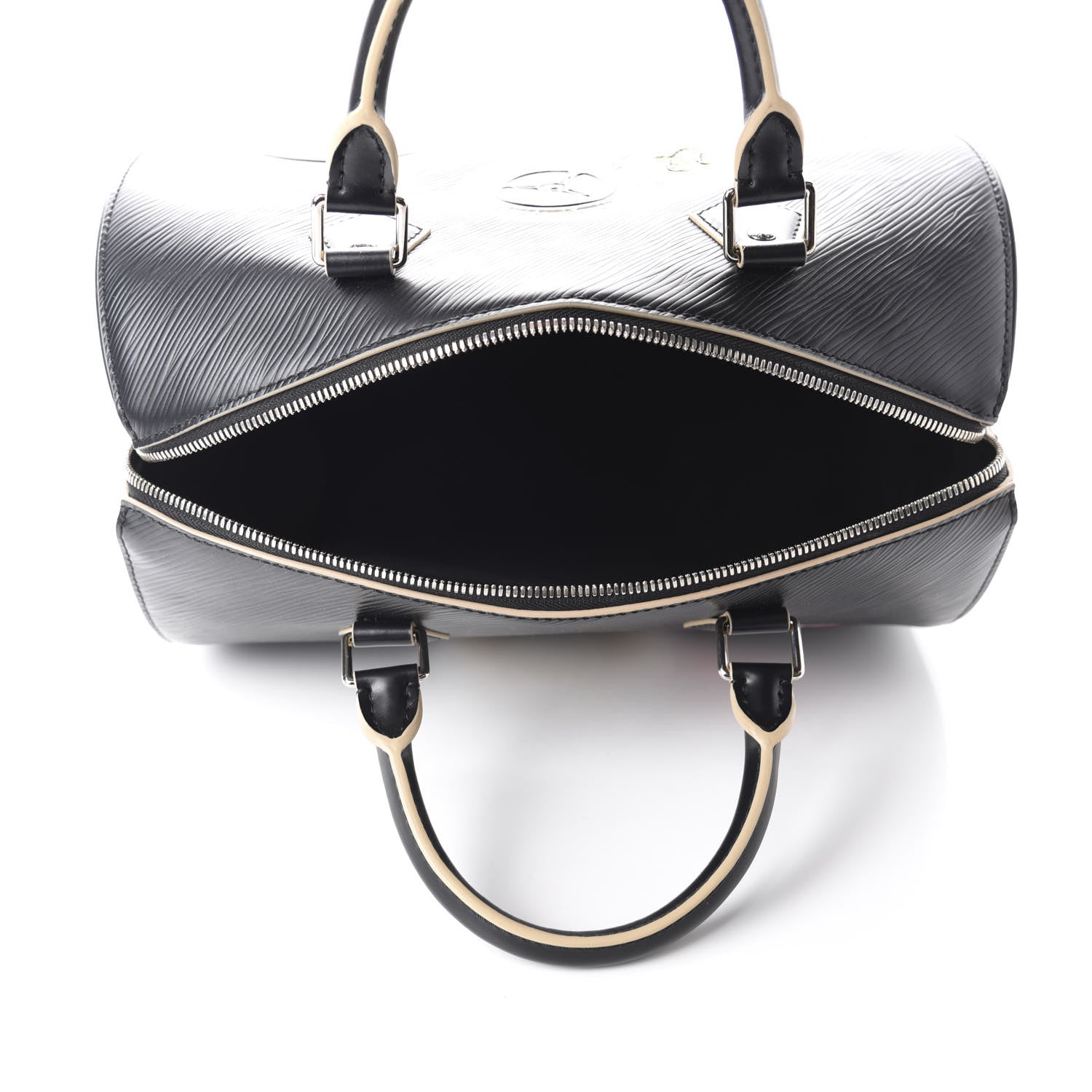 Louis Vuitton Epi World Tour Speedy 30 Black 5 of 10