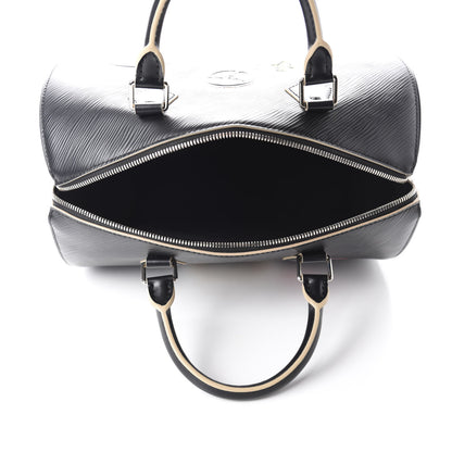 Louis Vuitton Epi World Tour Speedy 30 Black 5 of 10