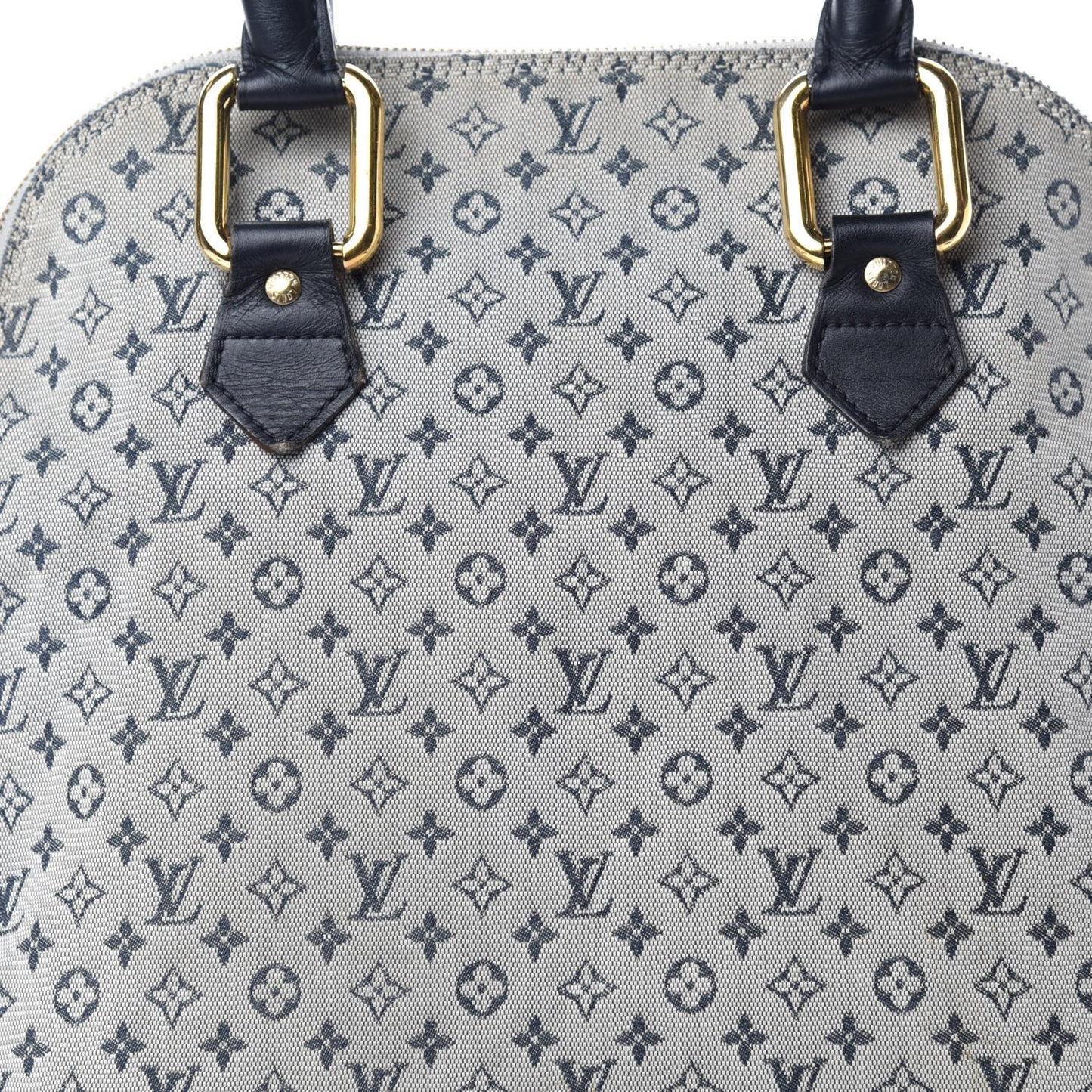 Mini Monogram Alma Haut Tote Blue