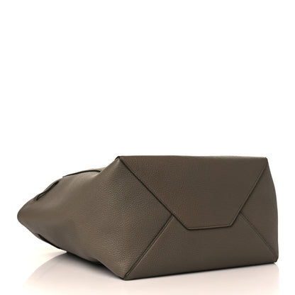 Celine Soft Grained Calfskin Small Belt Cabas Phantom Taupe 3 of 7