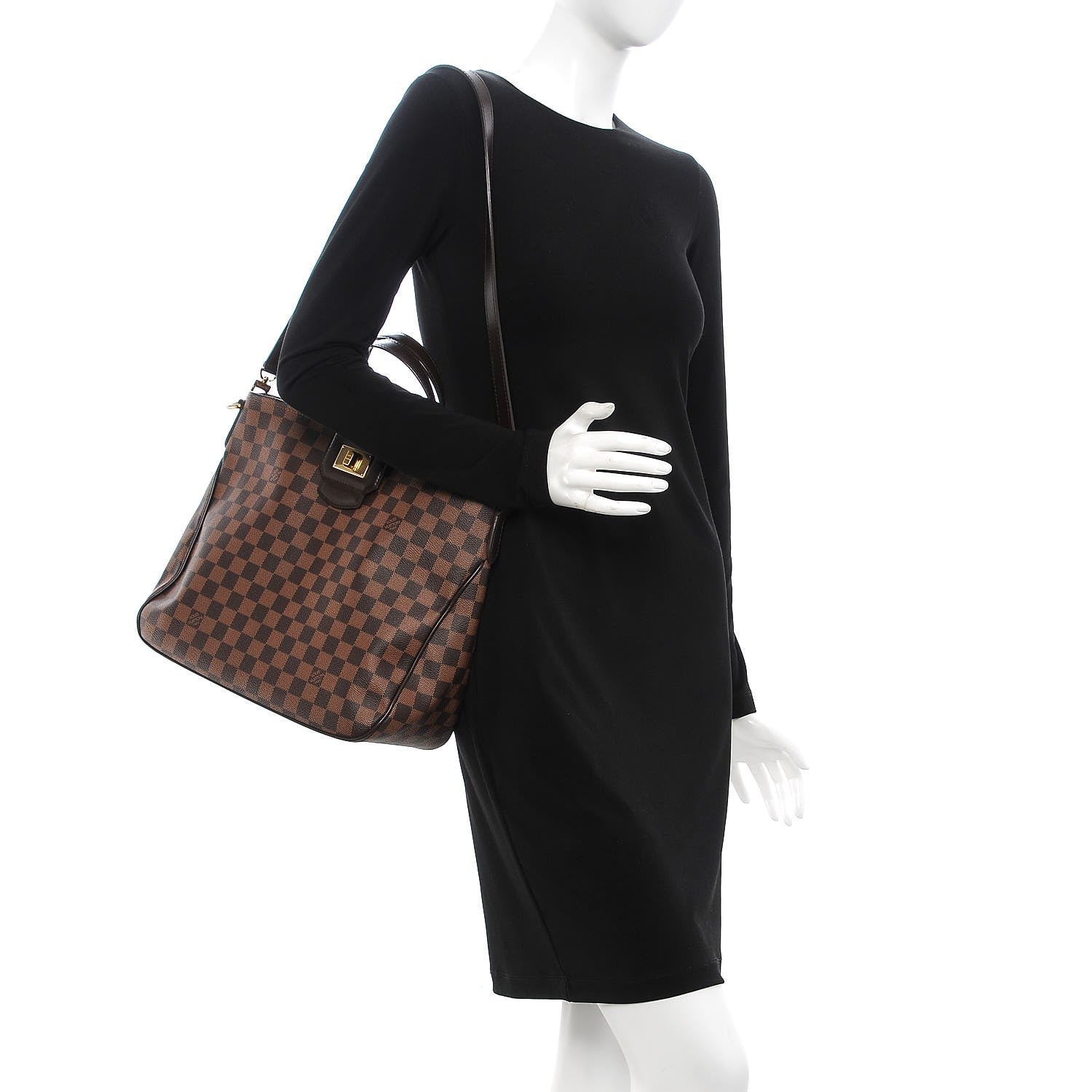 Louis Vuitton Damier Ebene Cabas Rosebery 2 of 10