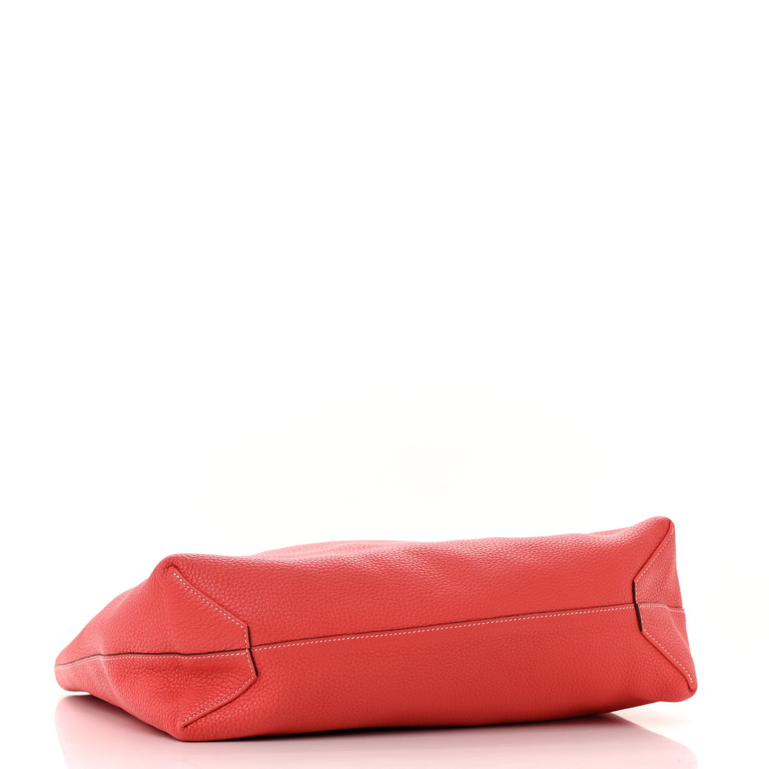 Hermes Taurillon Clemence Double Sens 36 Reversible Tote Rubis Bougainvillea 6 of 16