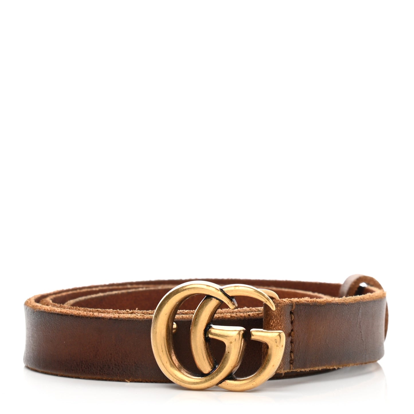 Faded Calfskin Double G 20mm Belt 70 28 Cuir