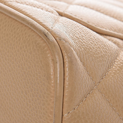 Chanel Caviar Quilted Medallion Tote Beige 12 of 12
