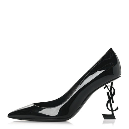 Saint Laurent Patent Opyum 85 Pumps 37 Black 1 of 10
