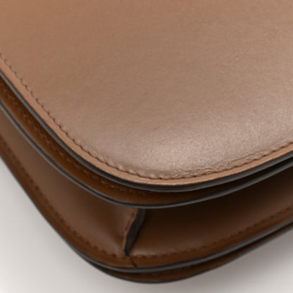 Celine Smooth Calfskin Medium Classic Box Flap Bag Light Camel 19 of 19