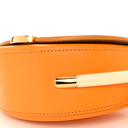 Fendi Vitello King Plexiglass Moonlight Shoulder Bag Clementine 10 of 10