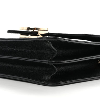 Gucci Dollar Calfskin Small Interlocking G Shoulder Bag Black 11 of 11