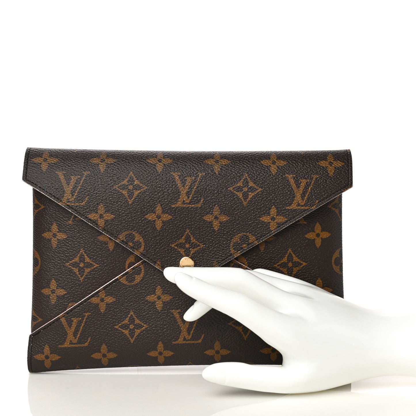 Monogram Large Kirigami Pochette Insert Rose Ballerine