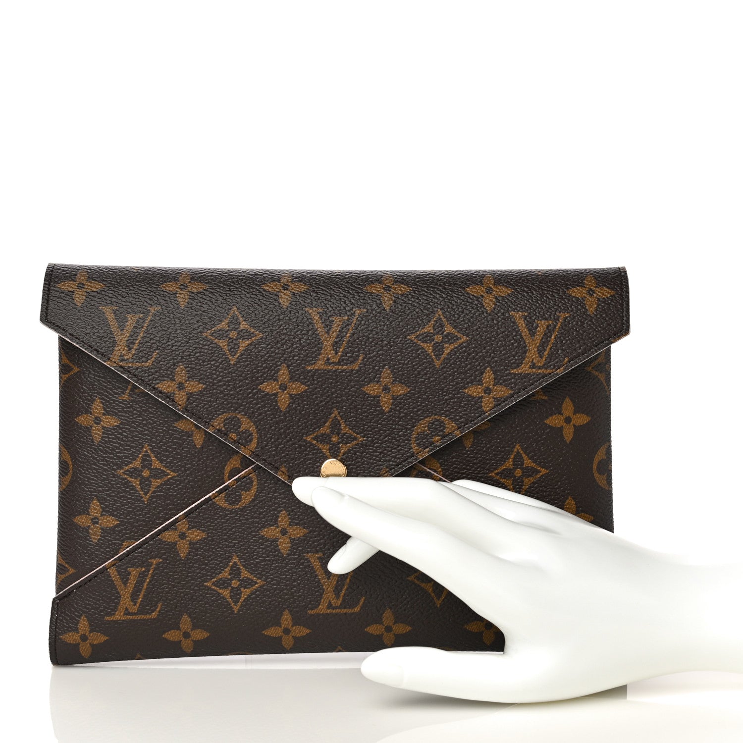 Louis Vuitton Monogram Large Kirigami Pochette Insert Rose Ballerine 2 of 9