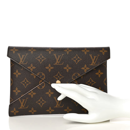 Louis Vuitton Monogram Large Kirigami Pochette Insert Rose Ballerine 2 of 9