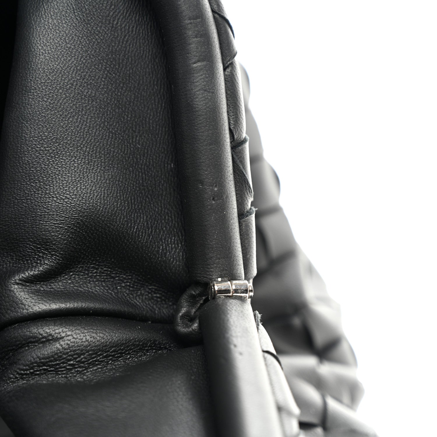 Bottega Veneta Nappa Maxi Intreccio The Pouch Oversized Clutch Black 10 of 10