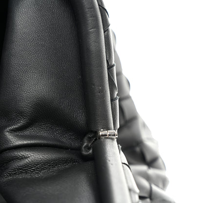 Bottega Veneta Nappa Maxi Intreccio The Pouch Oversized Clutch Black 10 of 10