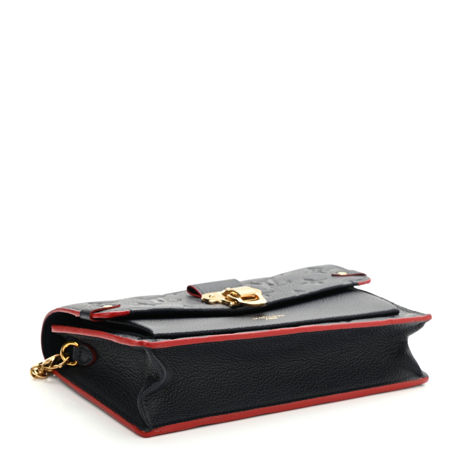 Louis Vuitton Empreinte Vavin Chain Wallet Marine Rouge 4 of 9