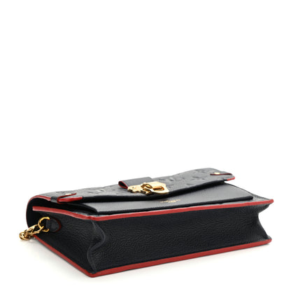Louis Vuitton Empreinte Vavin Chain Wallet Marine Rouge 4 of 9