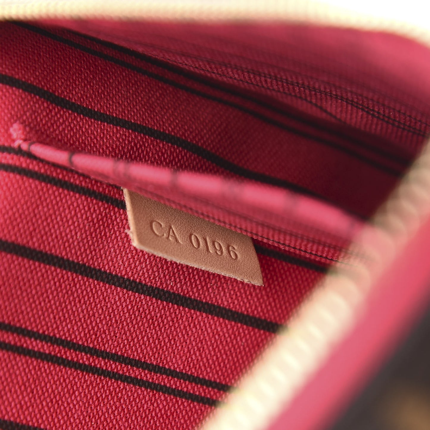 Monogram Neverfull MM GM Pochette Pivoine