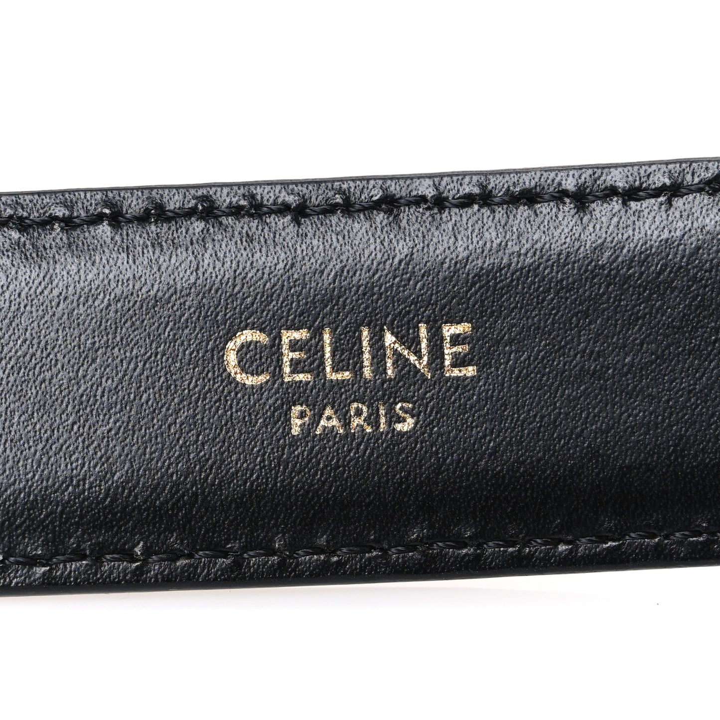 Box Calfskin Medium 25mm Triomphe Belt 85 34 Black