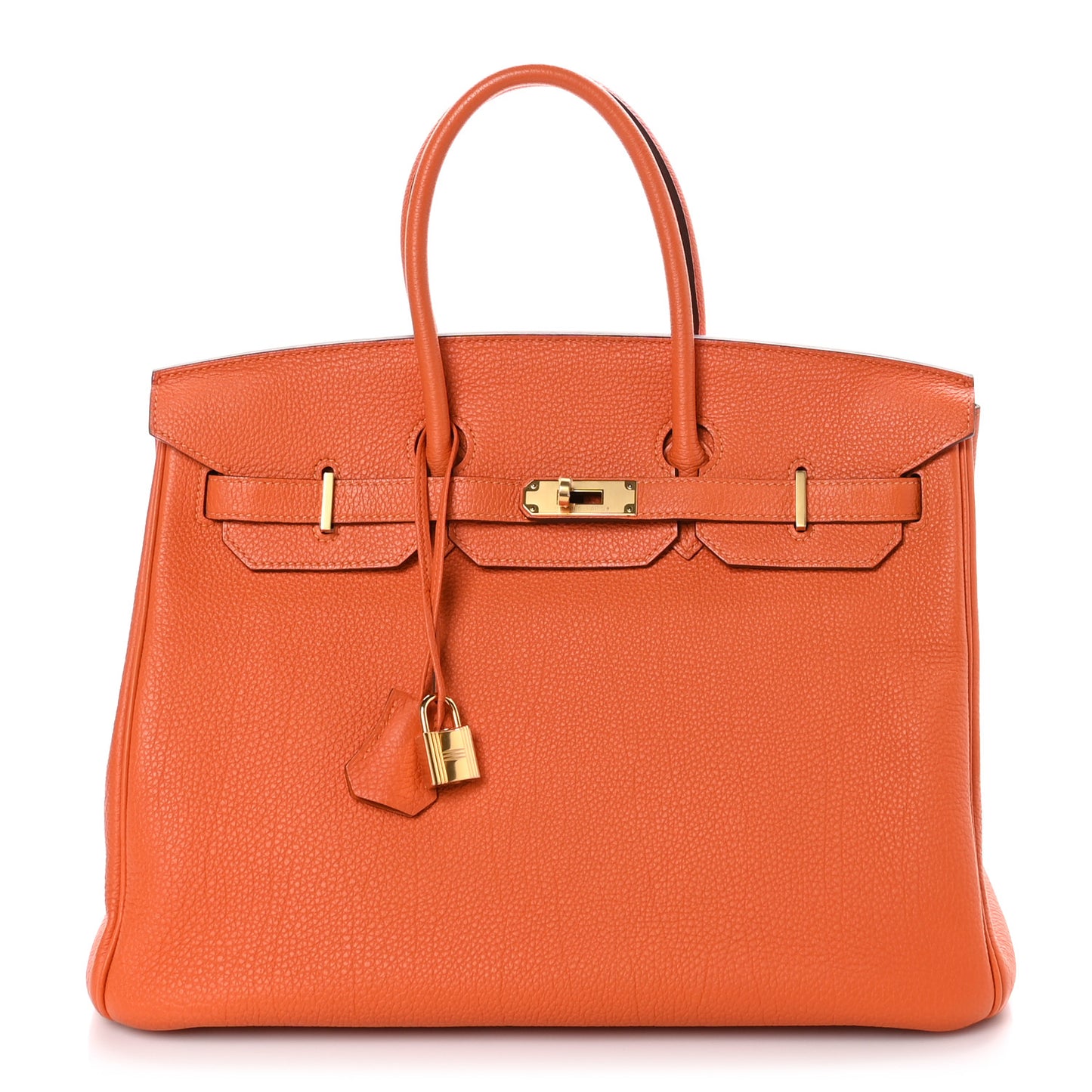 Togo Birkin 35 Orange