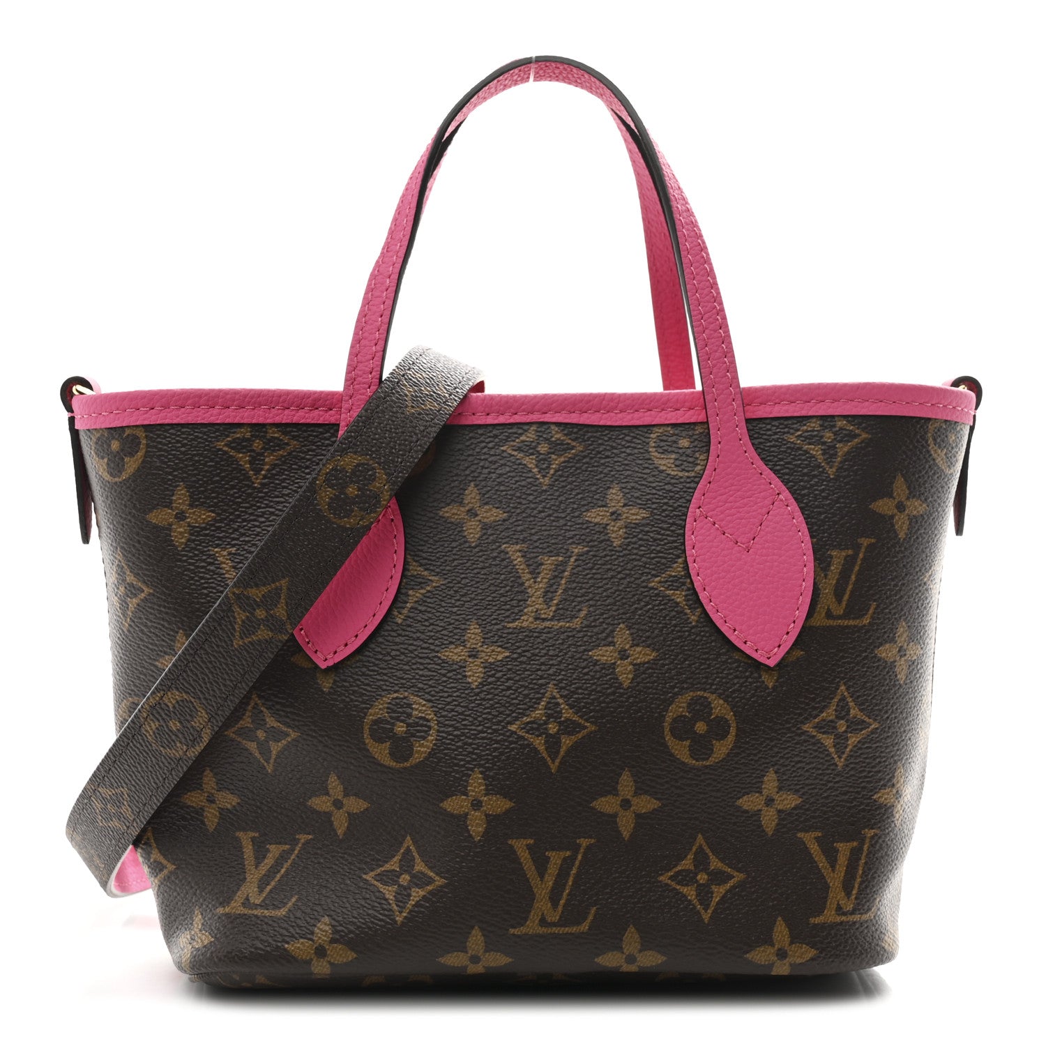 Louis Vuitton Monogram Neverfull Inside Out Bandouliere BB Rose Pondichery 1 of 18