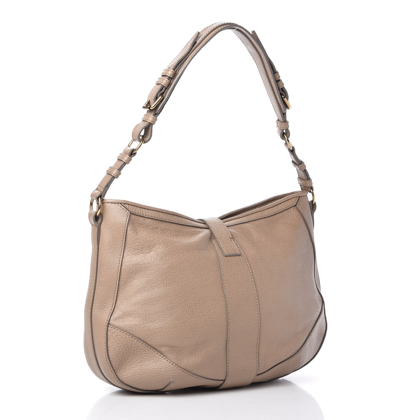 Calfskin Medium Bartow Hobo Bag Beige